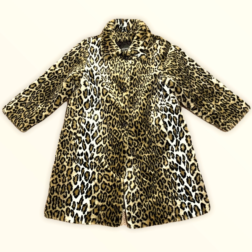 Maria Dionisiou Leopard Coat